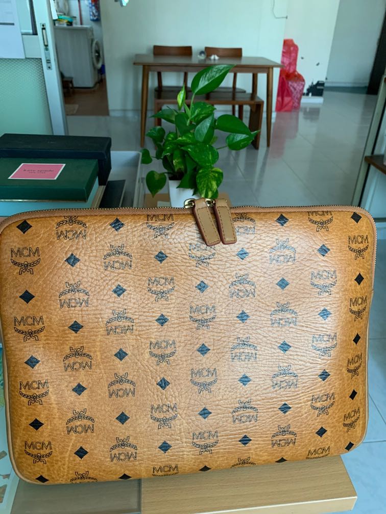 Mcm laptop sleeve on sale