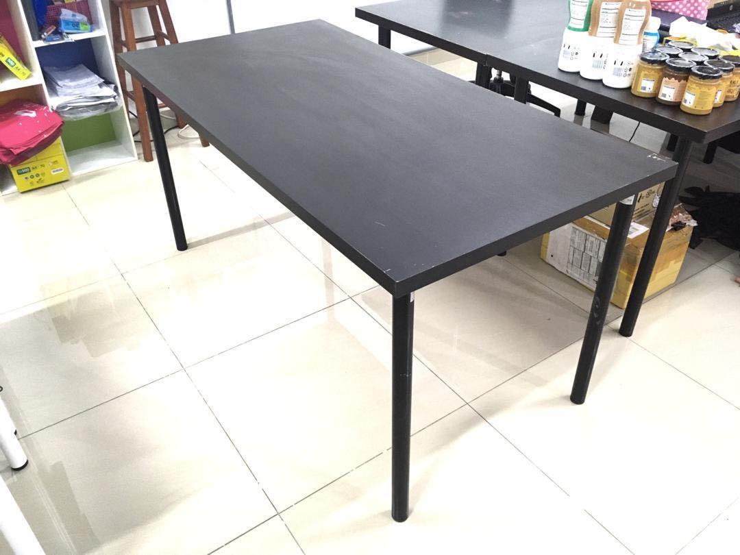 Meja Ikea Used 150cm X 75 Cm Linnmon Home Furniture Others On Carousell