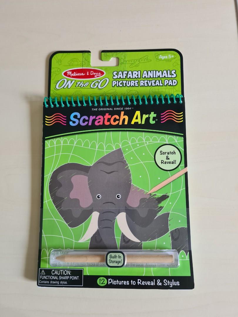 melissa and doug scratch art on the go
