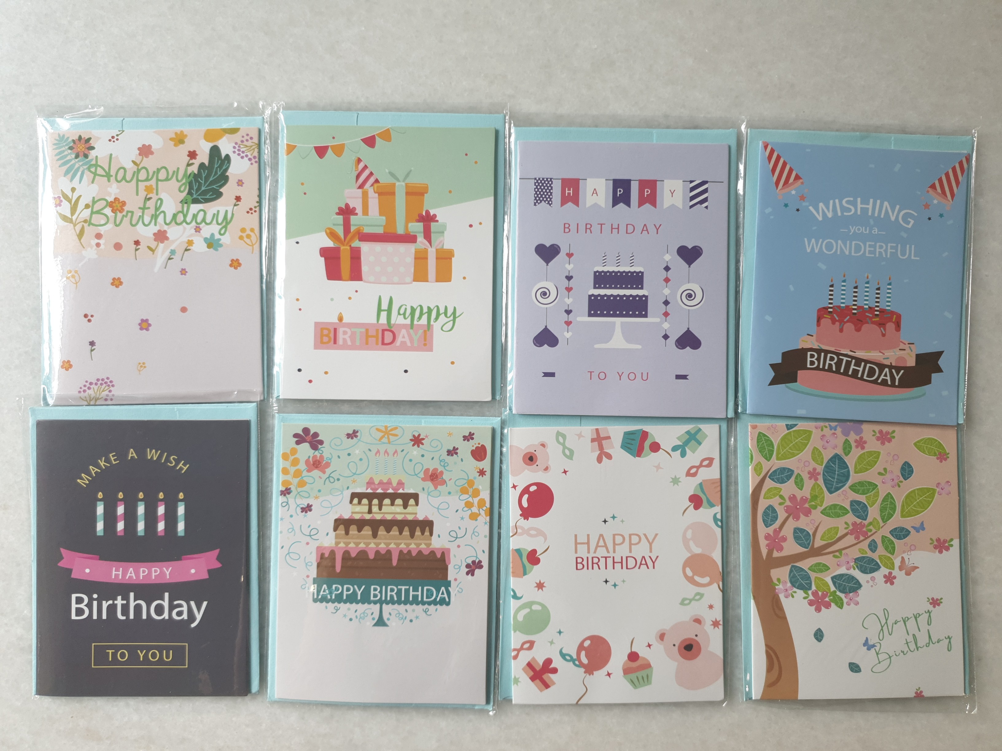 Mini Birthday Card, Hobbies &amp; Toys, Stationery &amp; Craft, Occasions ...