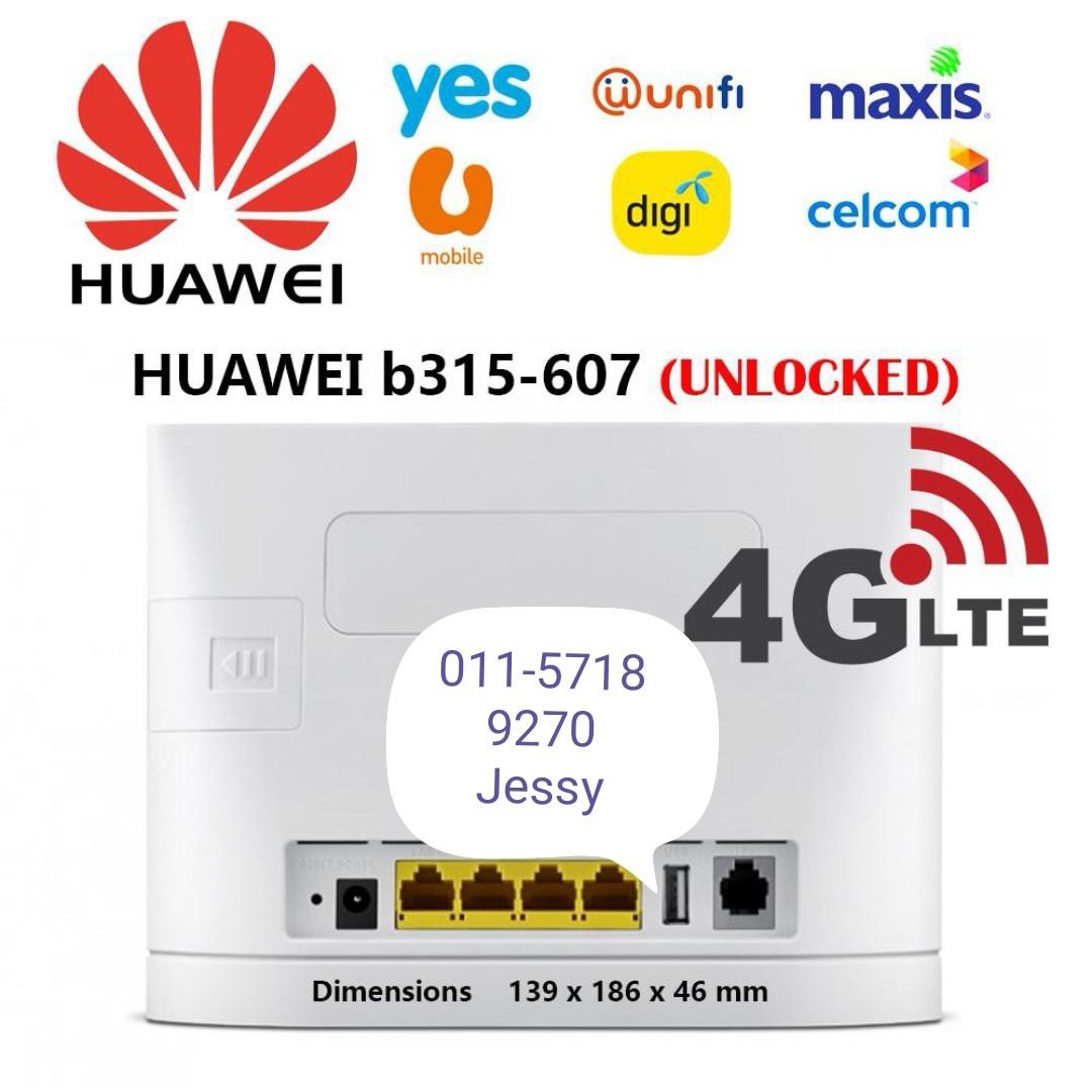 Modified Huawei B315 Router Unlimited Hotspot Electronics Others On Carousell