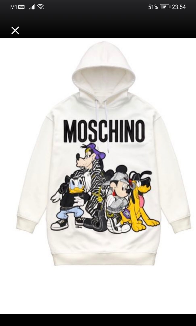 Moschino disney hoodie sales