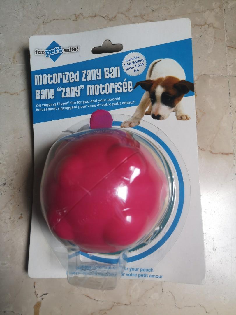 Motorised shop dog ball