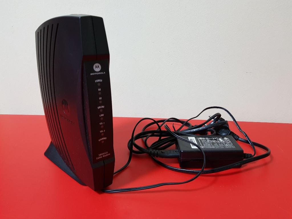 Motorola Sbv5121 Cable Modem Electronics Others On Carousell