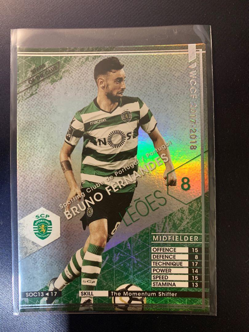 Ndp 40 Bruno Fernandes Panini Wccf Refractor Card Toys Games Board Games Cards On Carousell