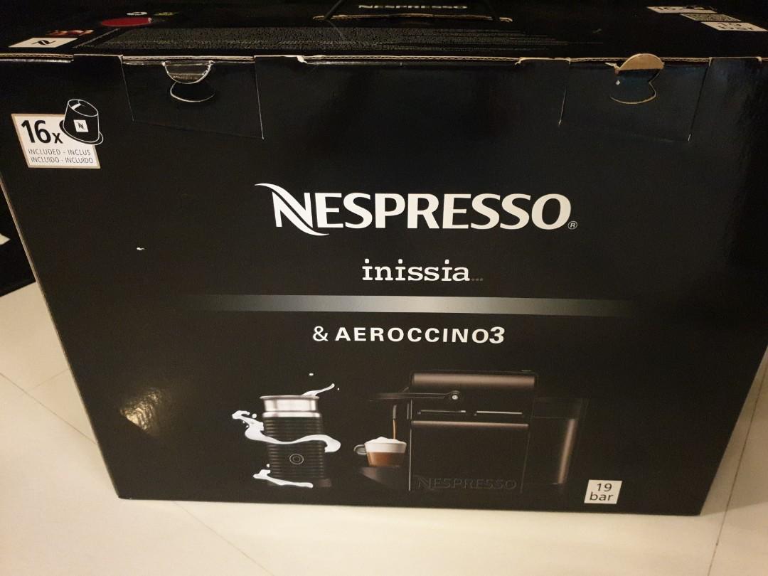 Nespresso inissia new arrivals aeroccino 3