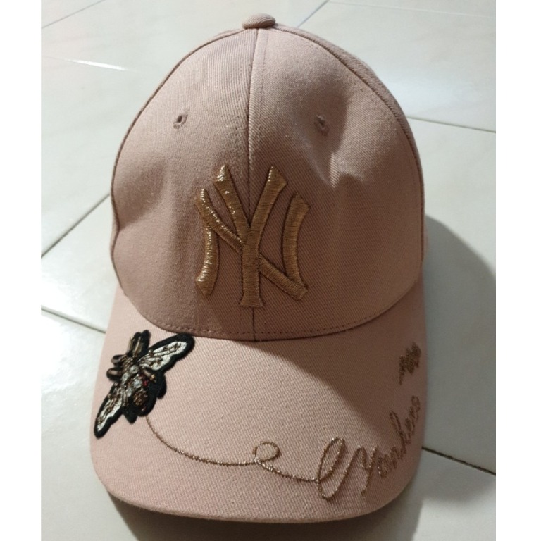 Yankee hat with butterfly hot sale