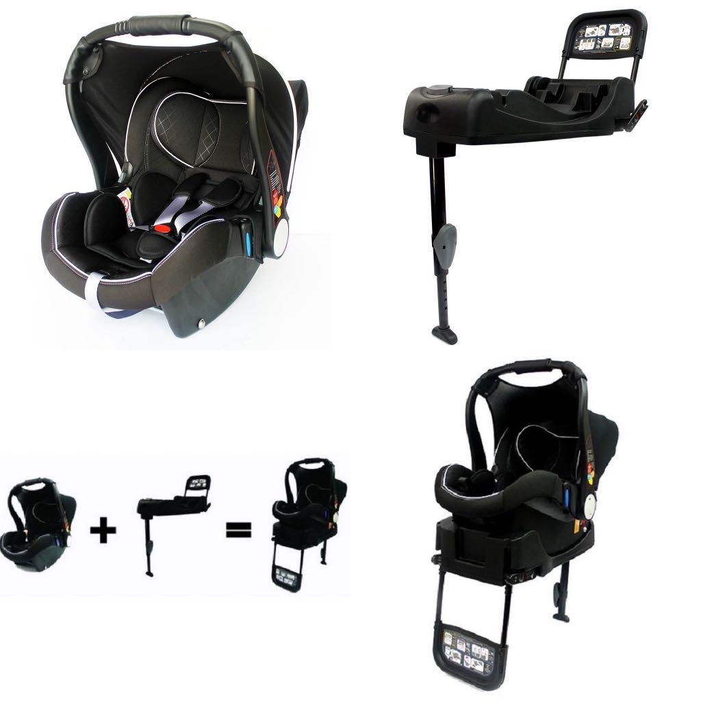 baby car seat and isofix base