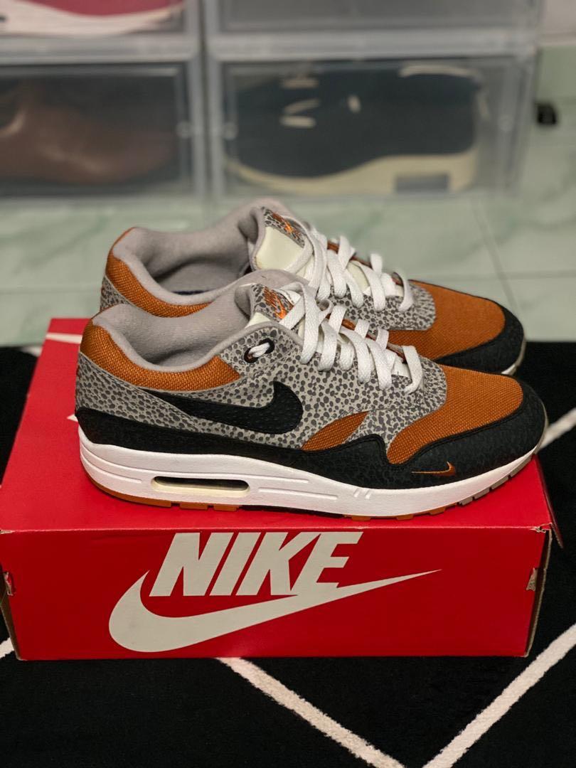 size safari air max 1
