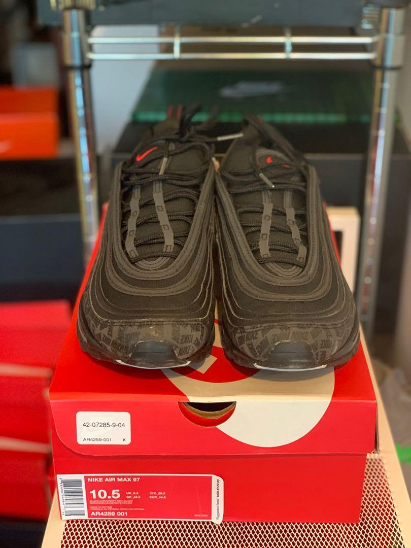 Nike Air Max 97 All-Over Print Black 
