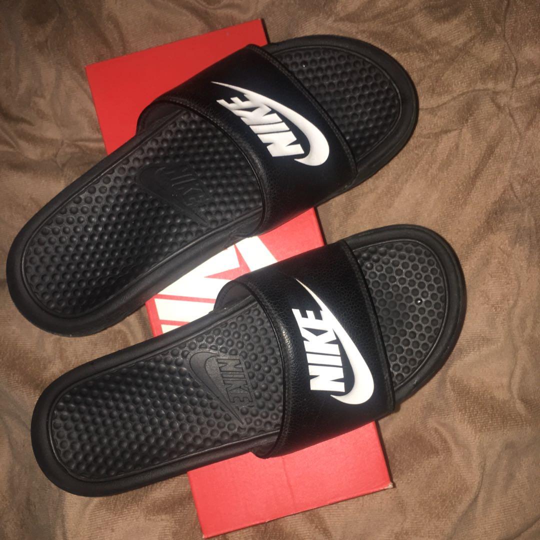 real nike slippers