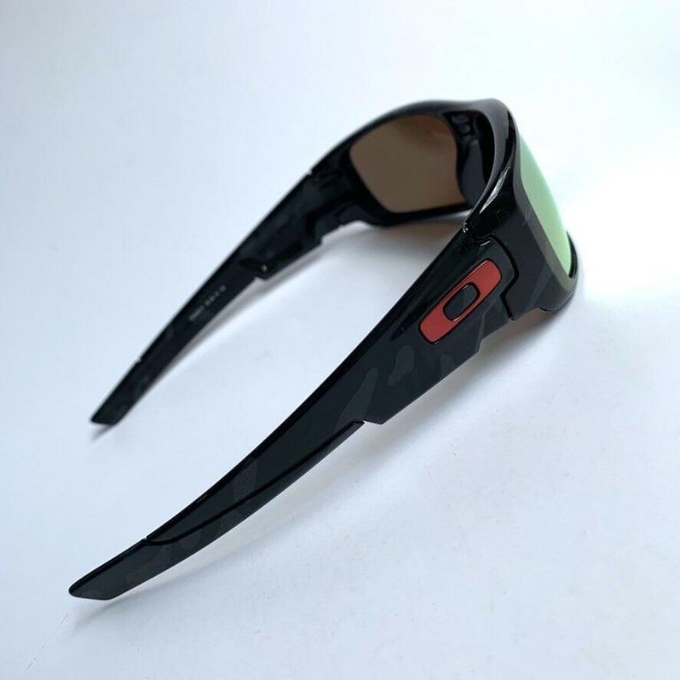 Oakley Crankshaft Fire Iridium Shadow Camo Sunglasses, Men's Fashion ...
