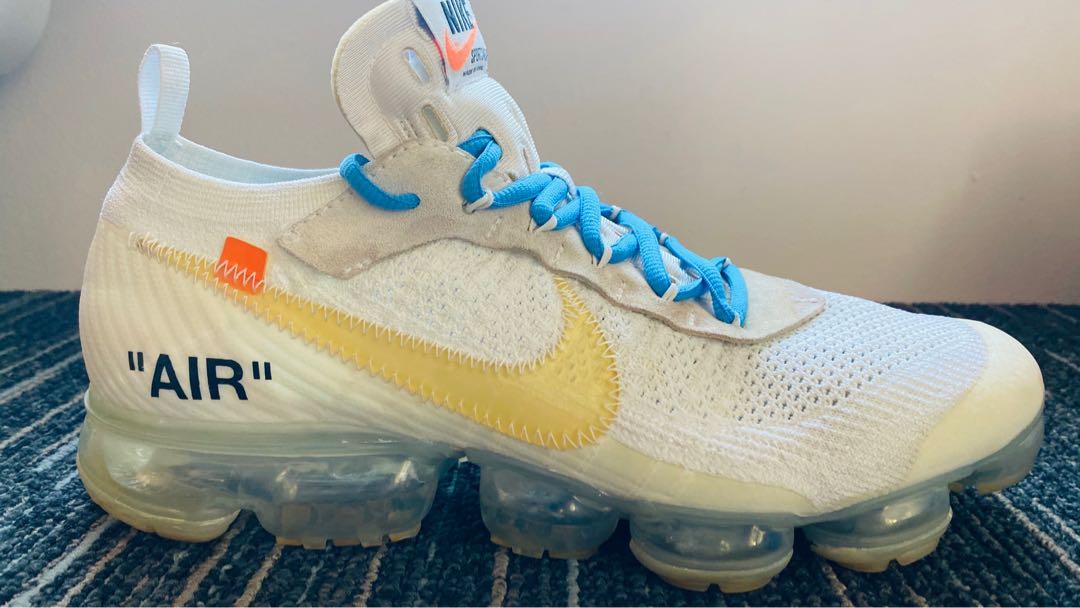 vapormax bubble yellowing