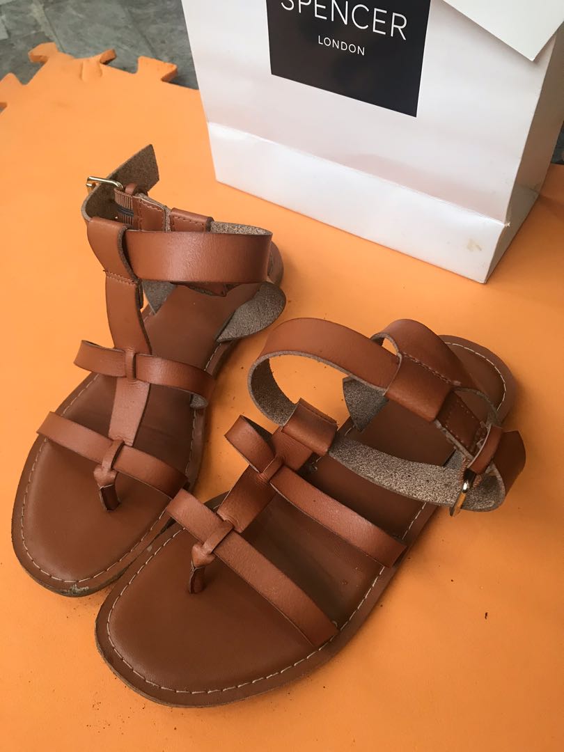 Navy discount gladiator sandals
