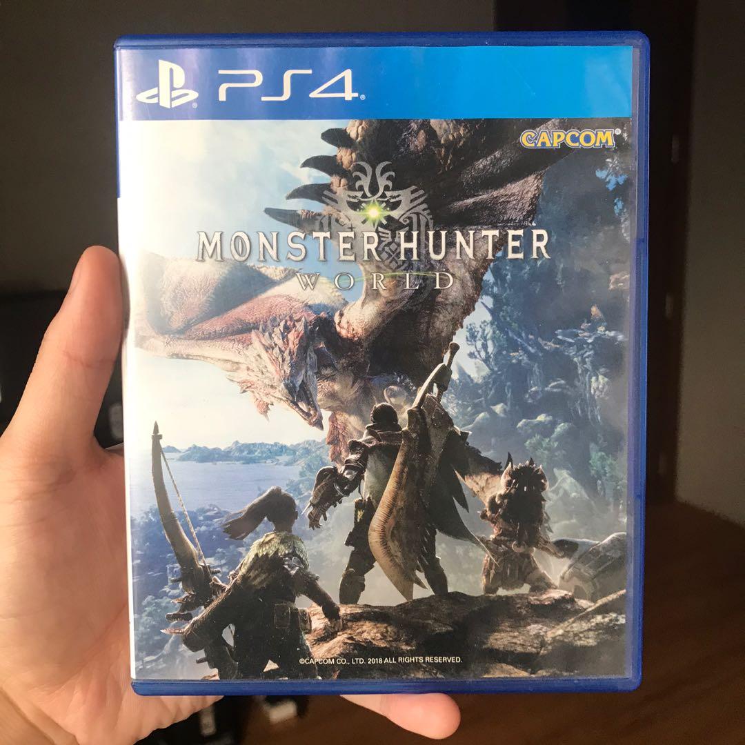 Ps4 Monster Hunter World Video Gaming Video Games On Carousell