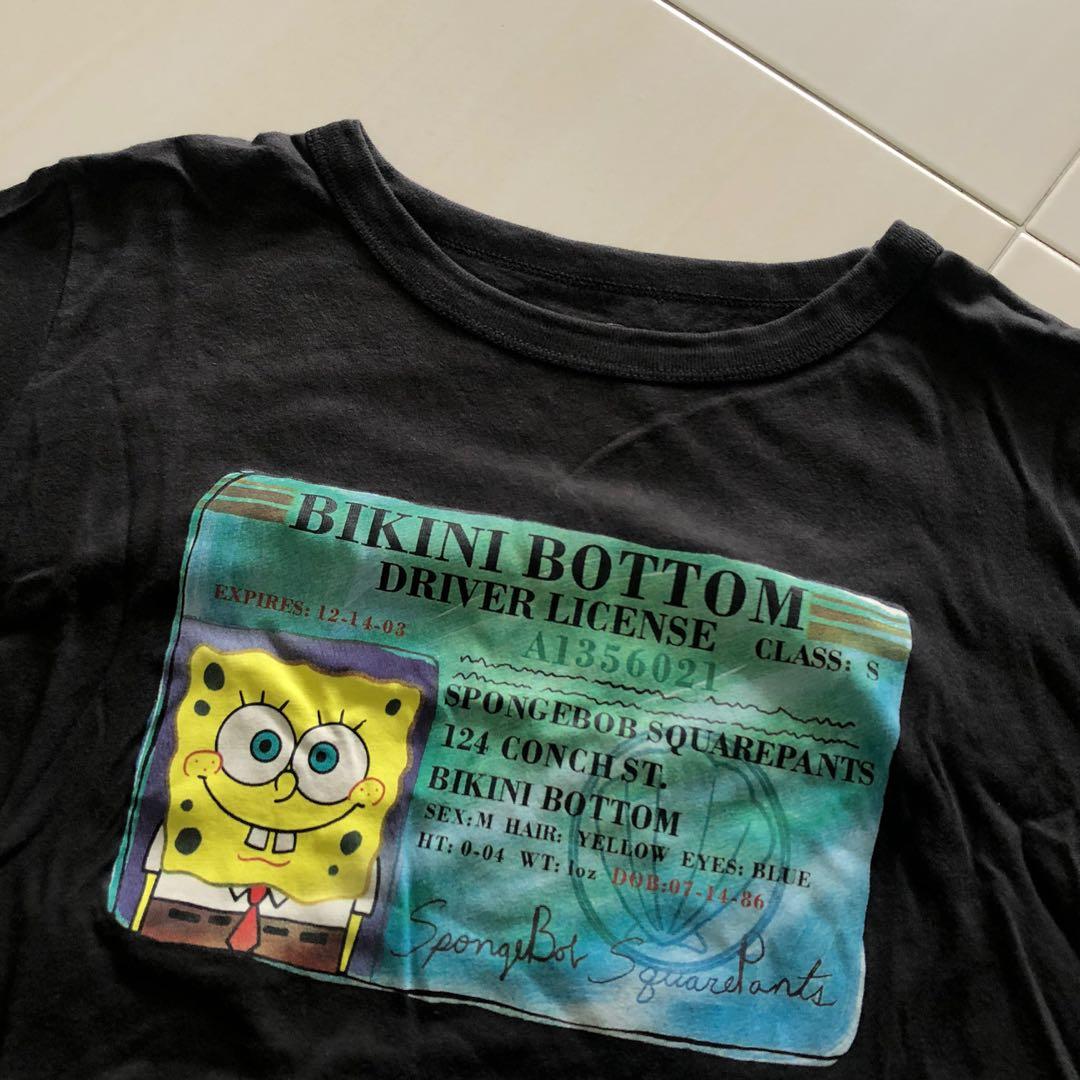pull and bear spongebob shirt