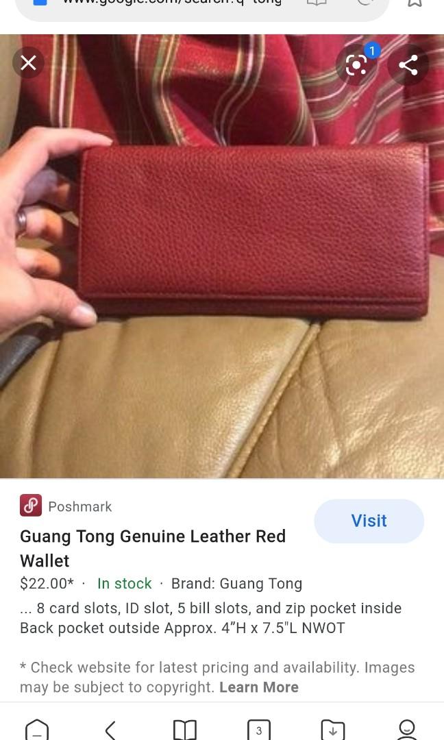 Bags, Red Guang Tong Wallet