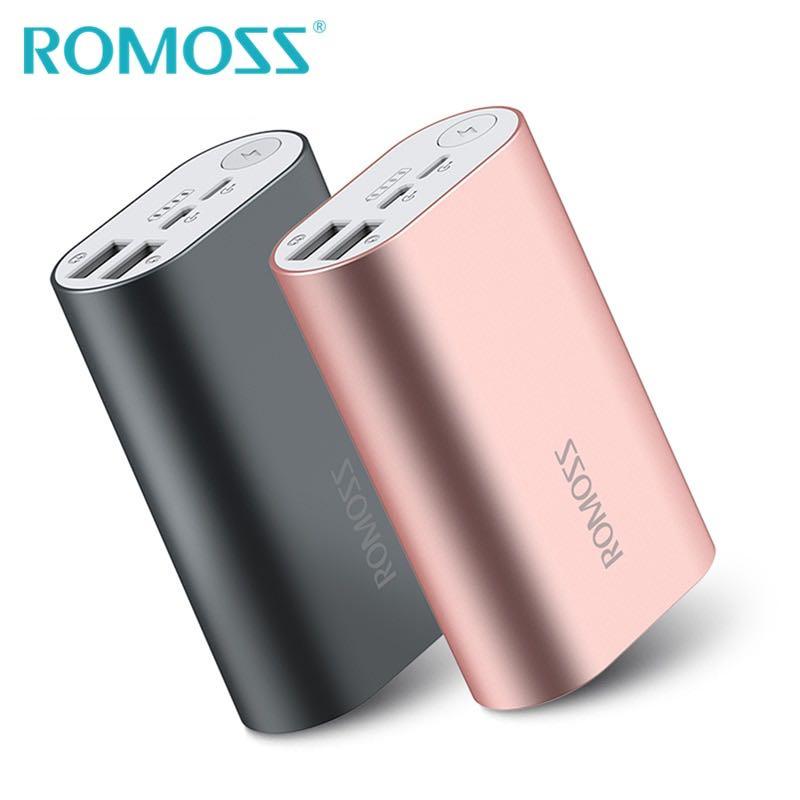 Romoss Power Bank 10000mAh Powerbank (Category: Power Banks & Chargers) located in Singapore. Submitted by giftsngive (Listing ID 1027652757, Image 1). Description: Power Bank:Brand: Romoss Romoss ACE Series Power Bank 10000mAh. (In stock) Size: L-91mm x W-56.5mm x H-30mm Important Note: You cannot choose the colors as the items are sealed. It follows a mystery box concept. Get a free S$10 off with minimum purchase of S$50. In advance notice or s
