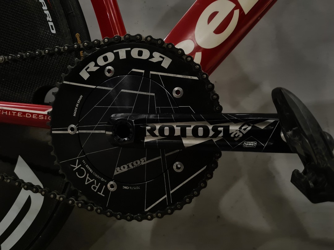 rotor 3d24 gen 1 crankset ( tags carbon wheelset rinpoch cinelli