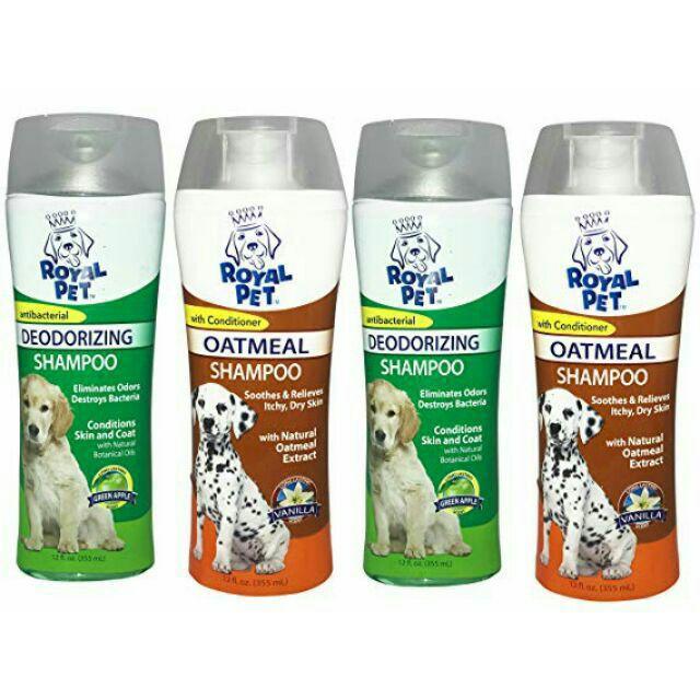 Royal Pet Oatmeal Deodorizing Antibacterial Dog Puppy Shampoo USA products Pre Order Shipment the following day