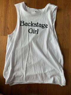 Sleeveless Long t- shirt