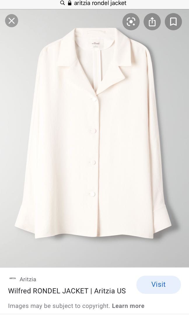 SOLD OUT ARITZIA WILFRED RONDEL JACKET SIZE LARGE Women s Fashion Clothes on Carousell