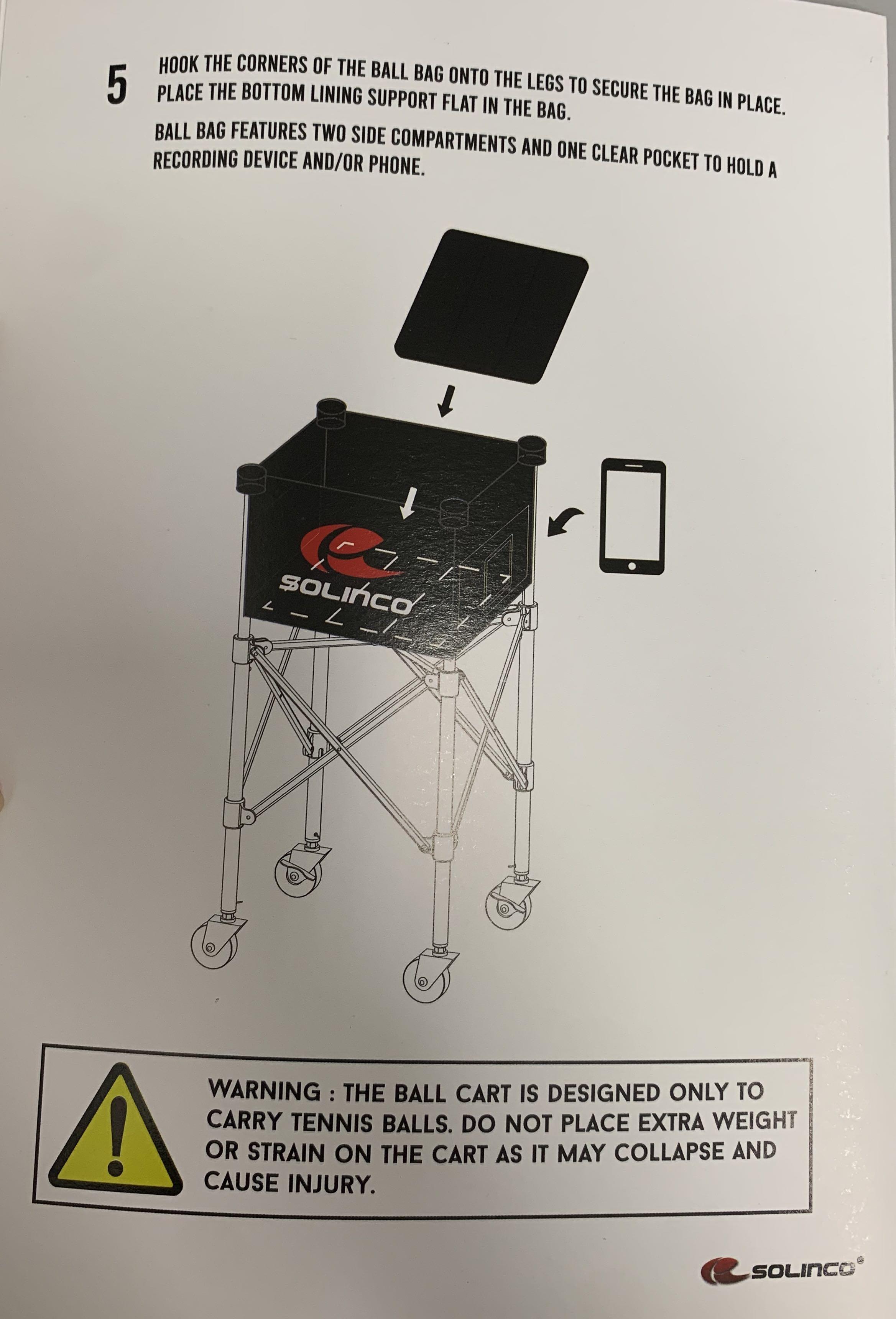 Solinco ball cart Clearance