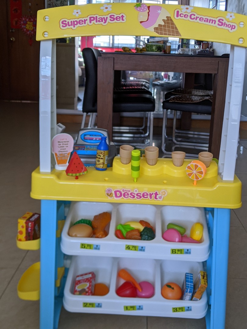 Super playset ice cream shop cheap