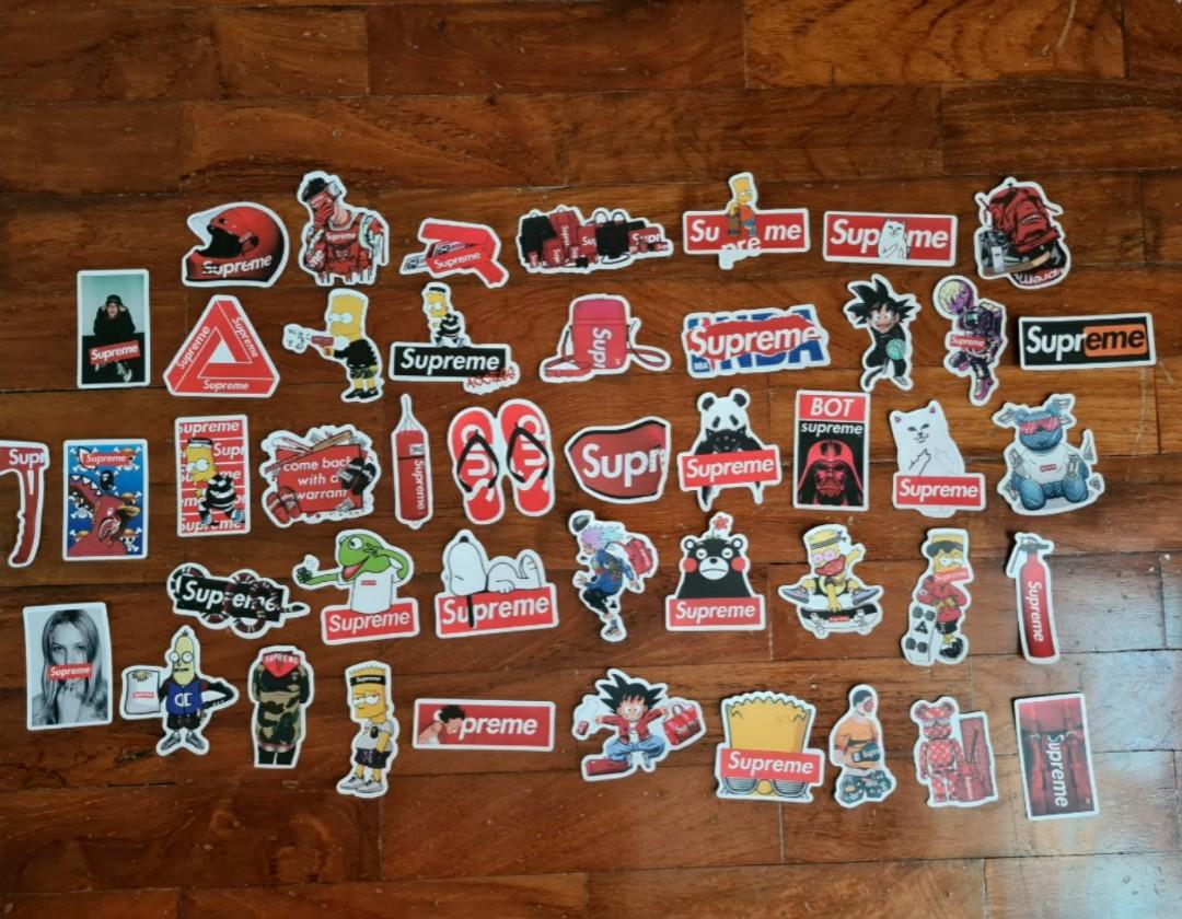 Supreme Car Sticker – Just Shop.Sg