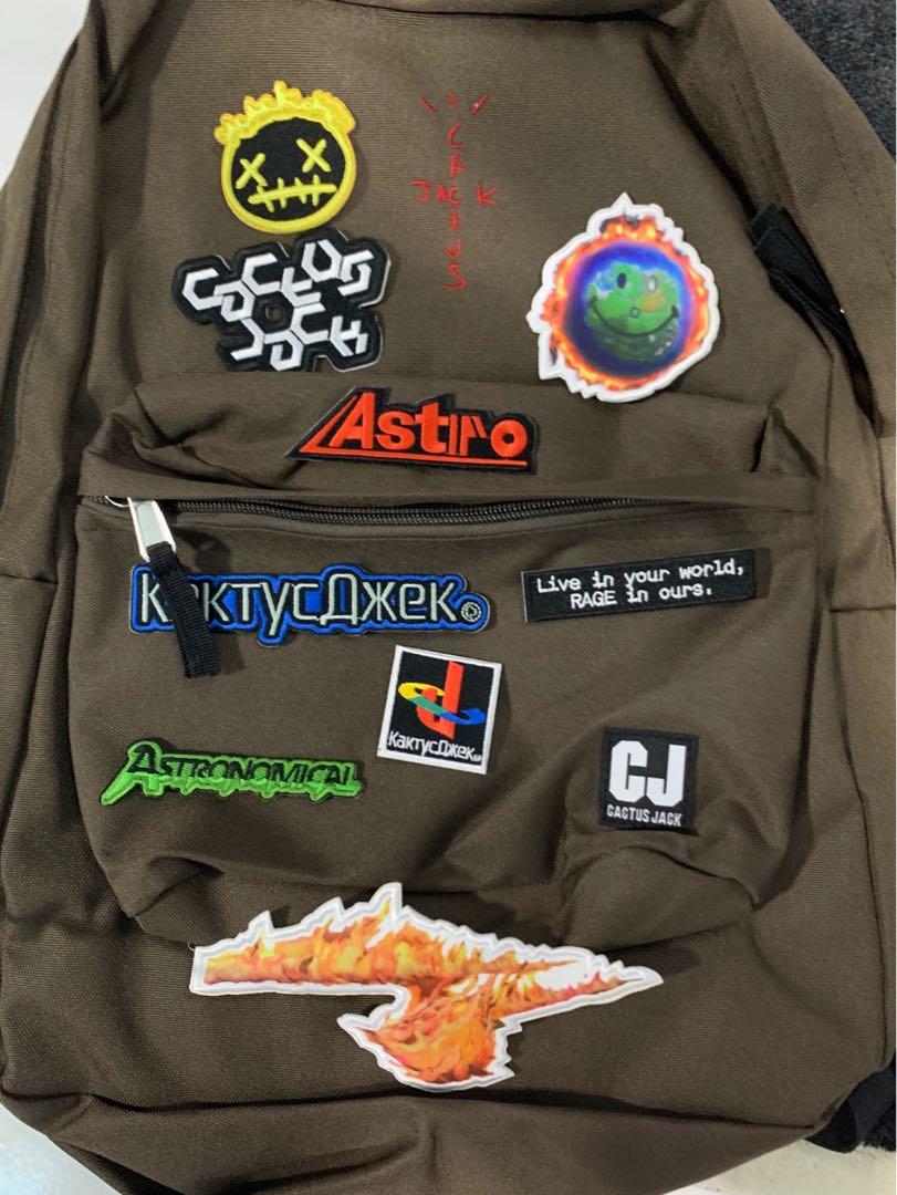 travis scott cactus jack backpack, Men's Fashion, Bags, Backpacks on  Carousell