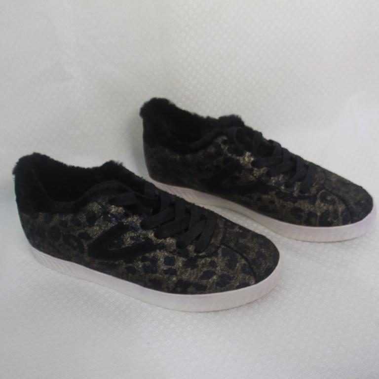 tretorn leopard print sneakers