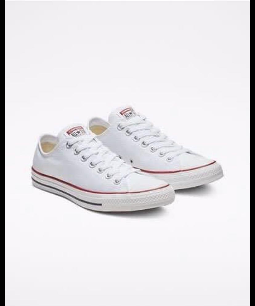 size 44 converse white chuck taylor, Women's Fashion, Shoes, Sneakers on  Carousell