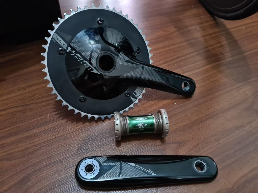 vision track crankset ( tags carbon wheelset rinpoch cinelli