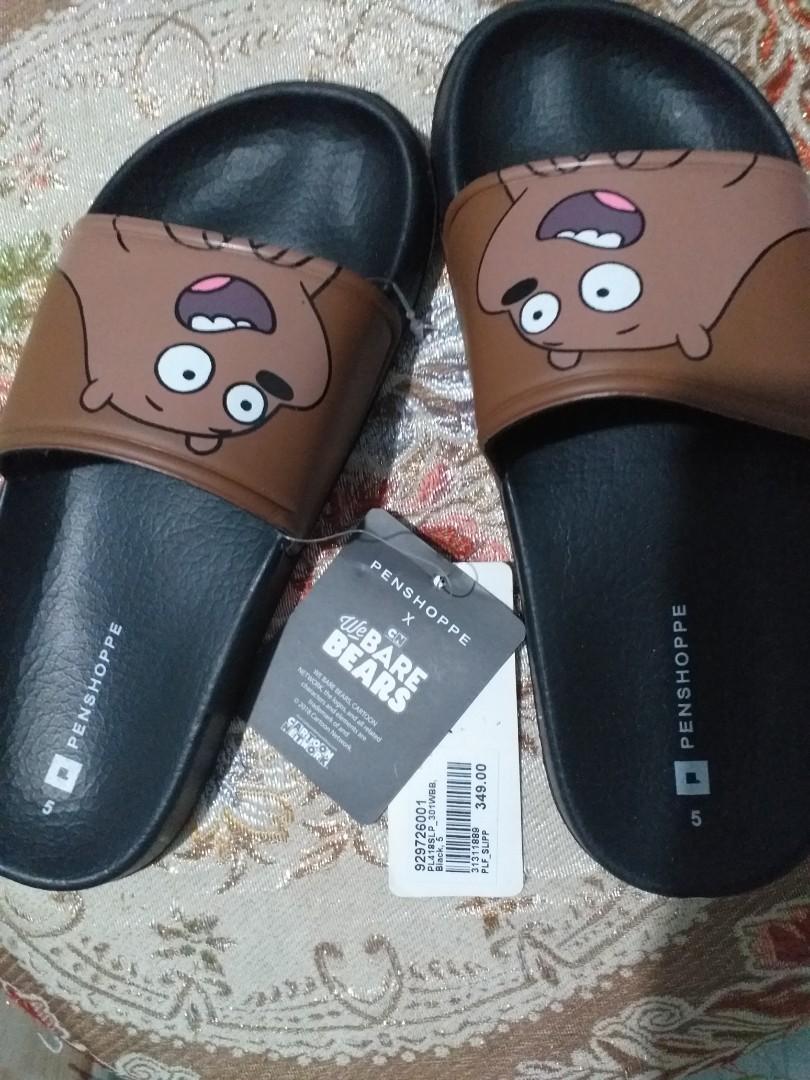 We bare bears slipper