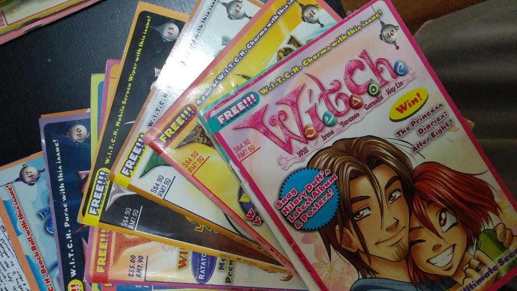 Witch w.i.t.c.h. Comic graphic novel vol 41 to 47, Books 