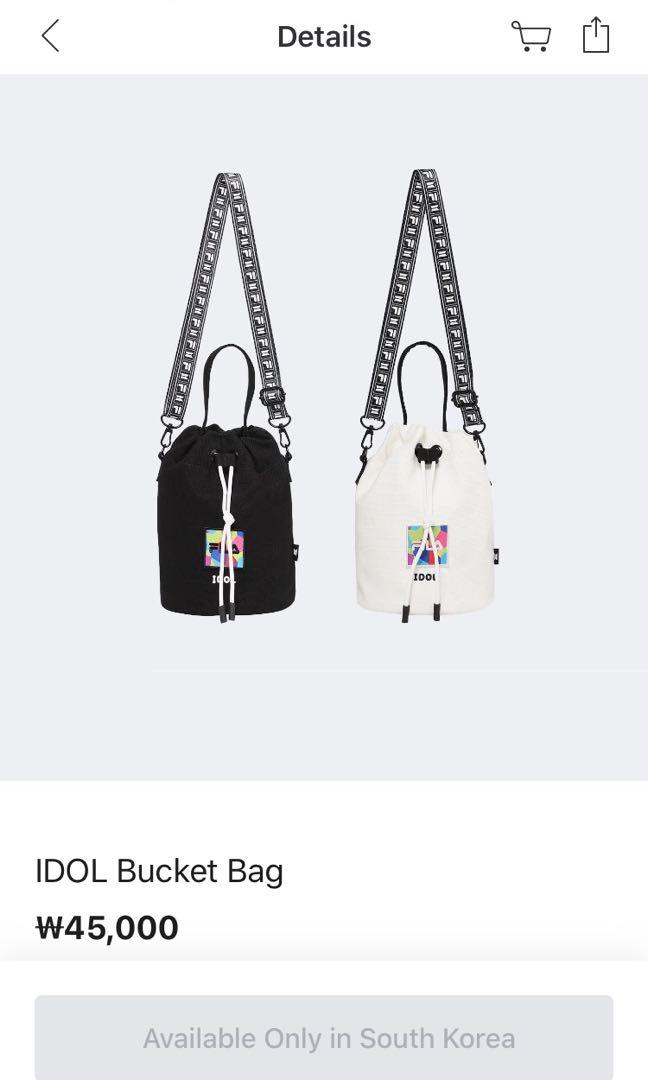 Bts fila bucket bag clearance