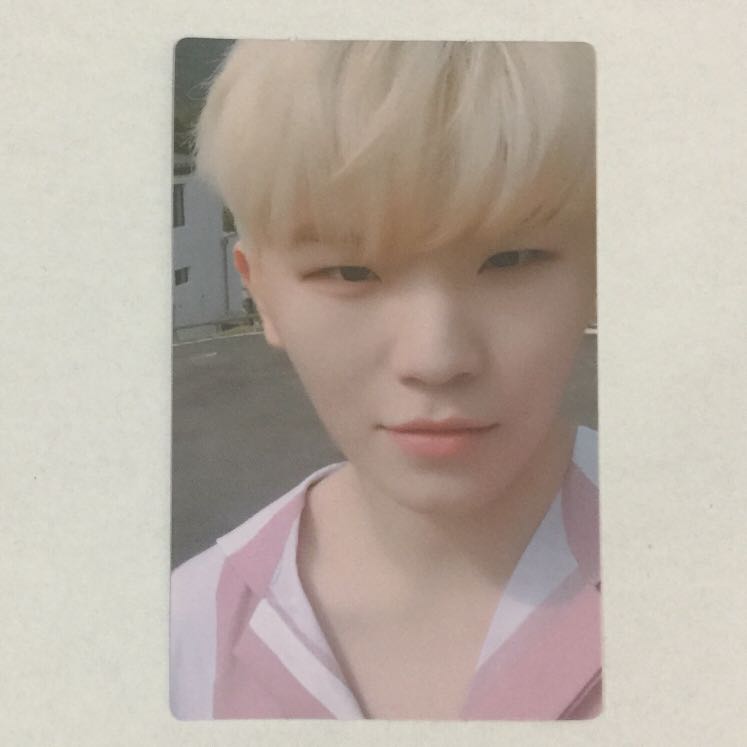 SEVENTEEN WOOZI Official PHOTOCARD Make The Seventeen Ver 3rd Album GOING 우지 