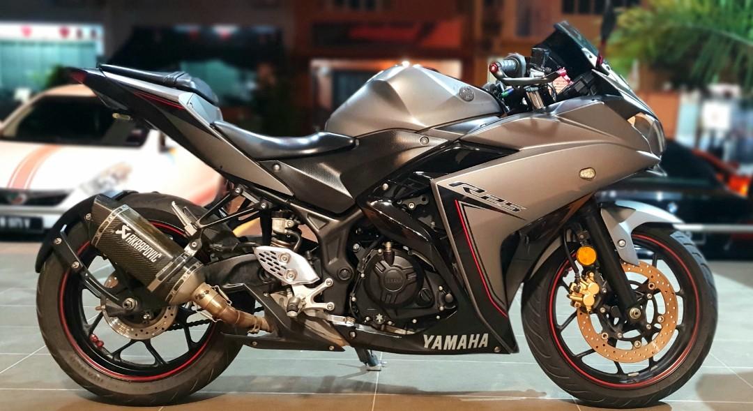 Yamaha hot sale r25 grey