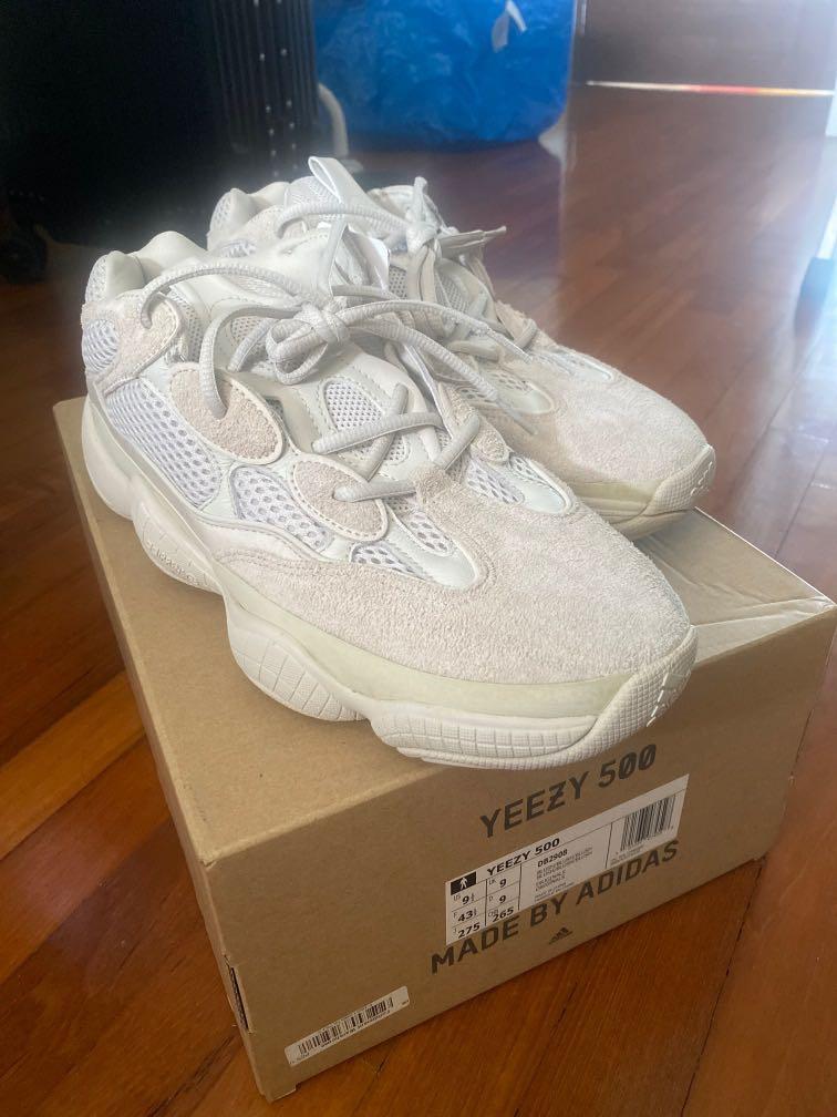 yeezy 500 blush laces