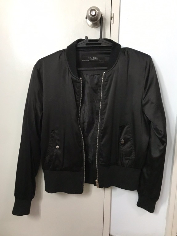 zara basic outerwear jacket