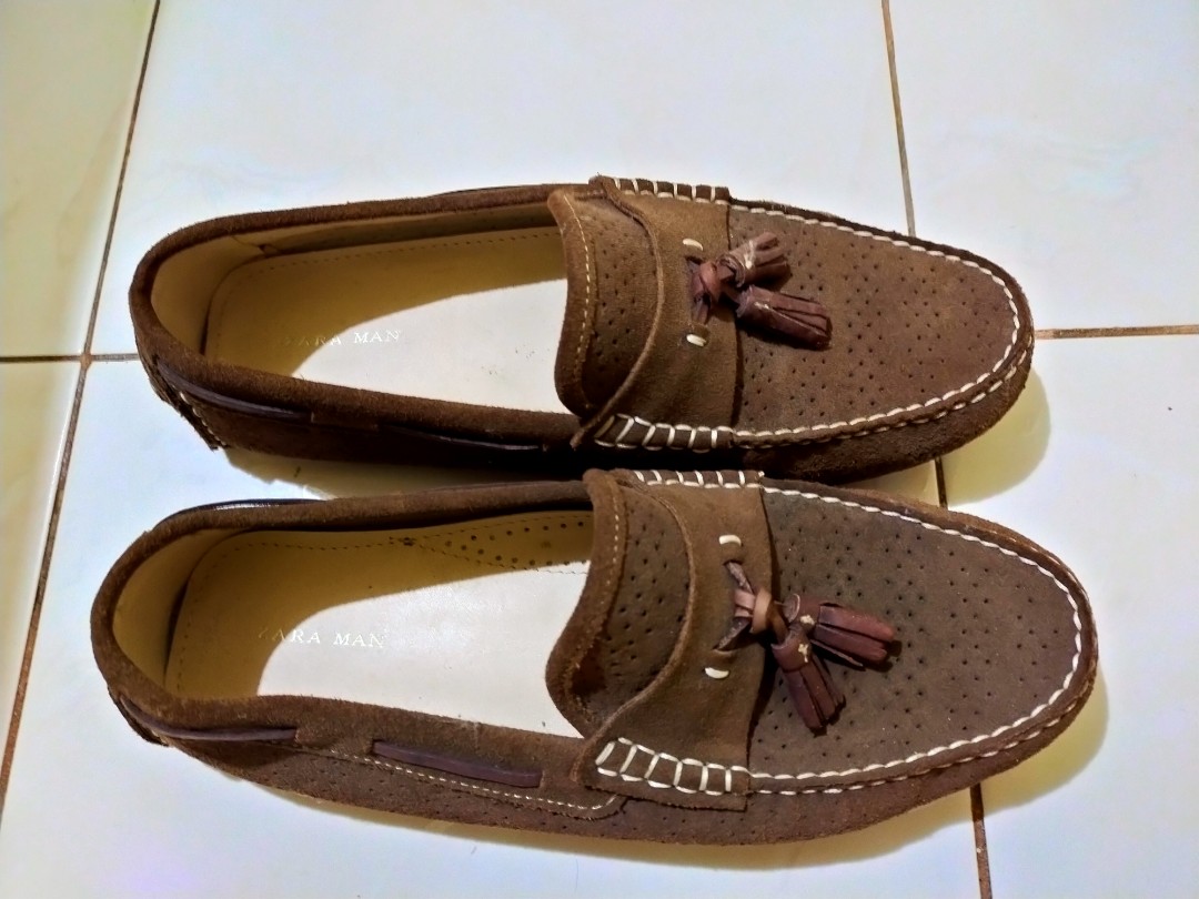 zara man shoes loafers