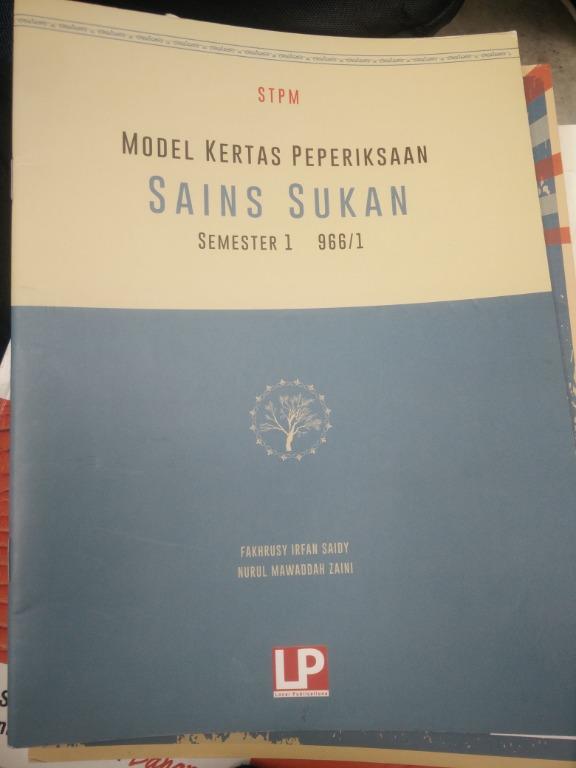 1 Set Stpm Sains Sukan Sem 1 Books Stationery Books On Carousell