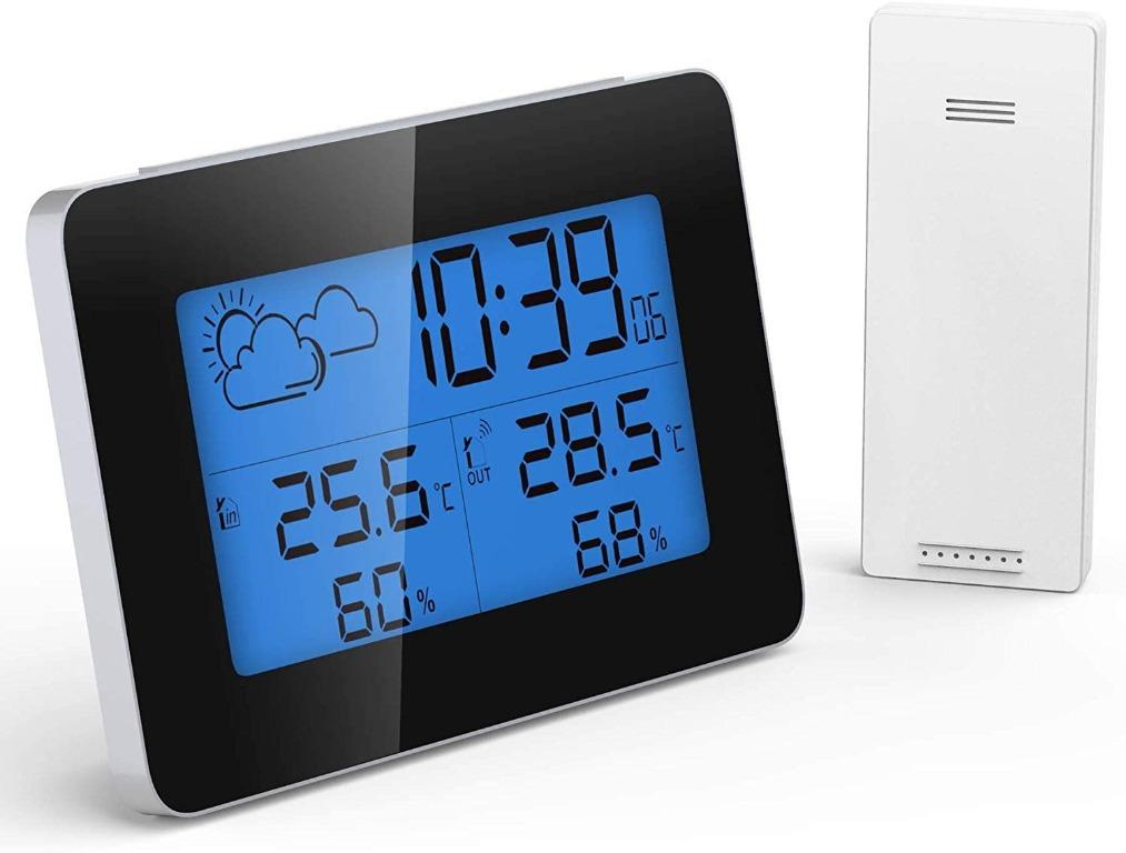 digital hygrometer with remote sensor