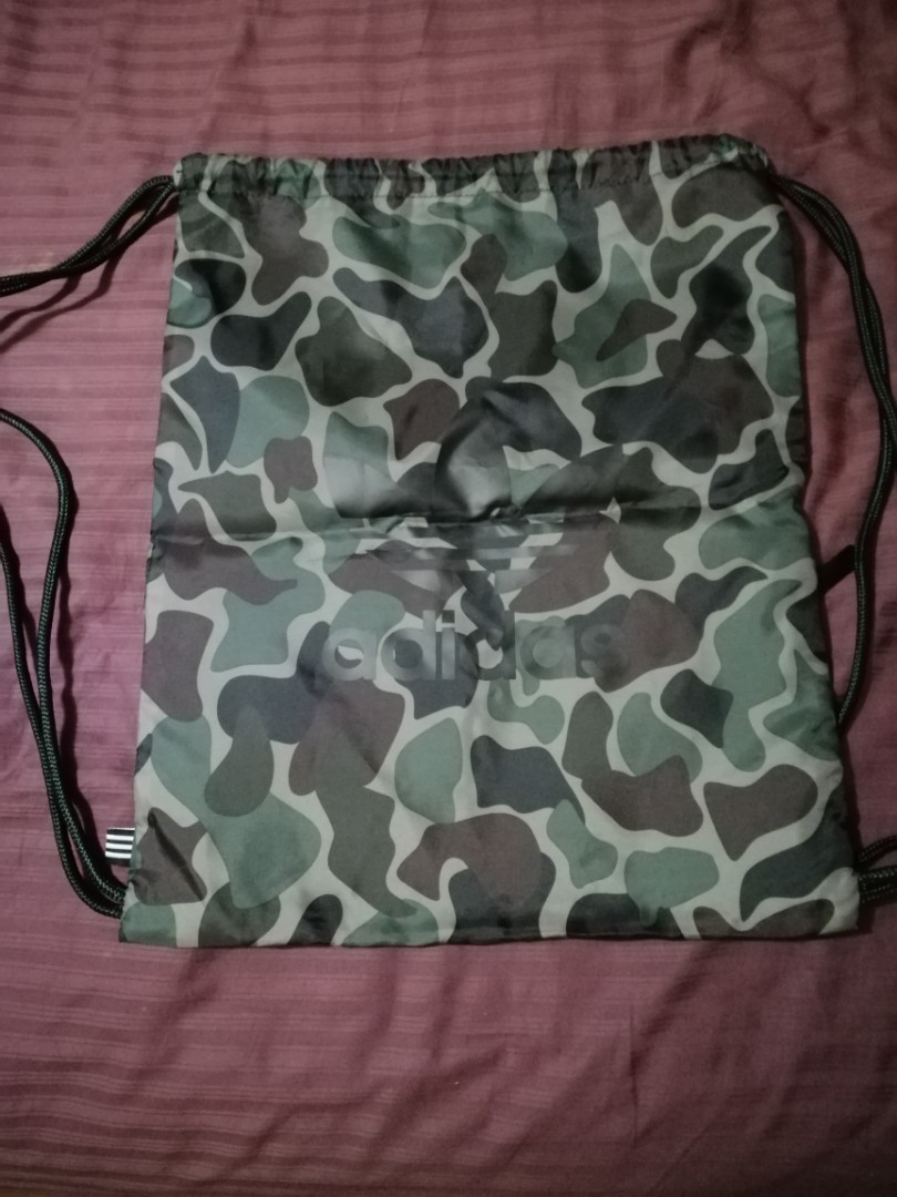 Adidas camo backpack, Men's Fashion, Bags, Backpacks on Carousell