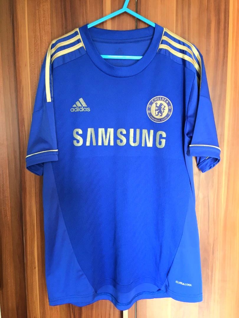 Adidas Chelsea 12/13 Home Kit (Fernando Torres), Men's Fashion ...
