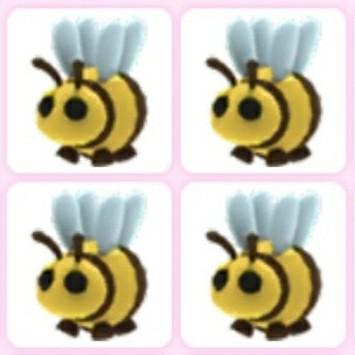 Adopt Me Bees Bundle Of 4 Toys Games Video Gaming In Game Products On Carousell - roblox adot me robuxget