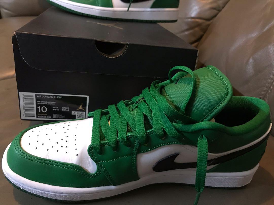 jordan 1 low pine green price
