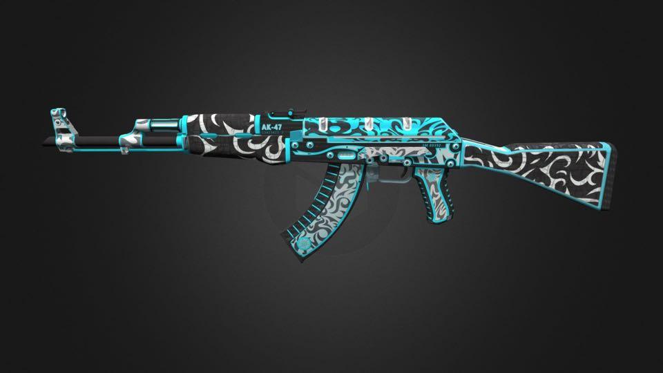 Ak 47 Frontside Misty Counter Strike Global Offensive Counter Strike Global Offensive Classified Rifle Exterior Minimal Wear Video Gaming Others On Carousell - csgo 1 vs 1 ak47 roblox