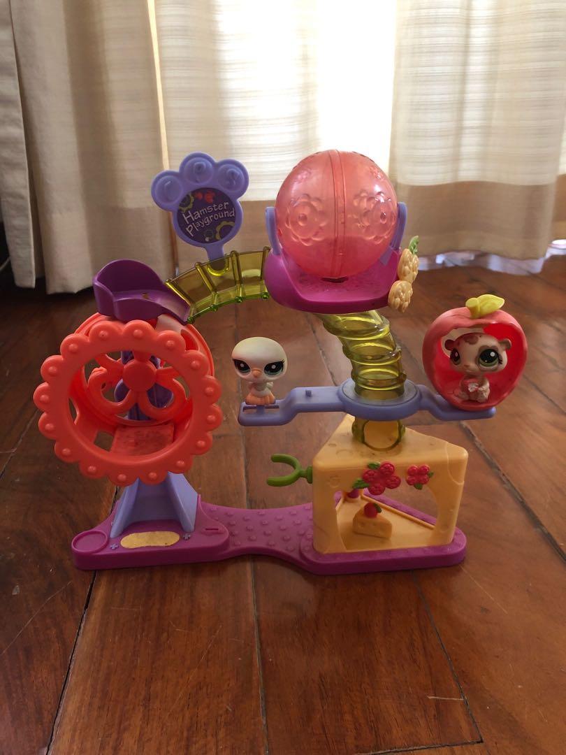 littlest pet shop hamster playground