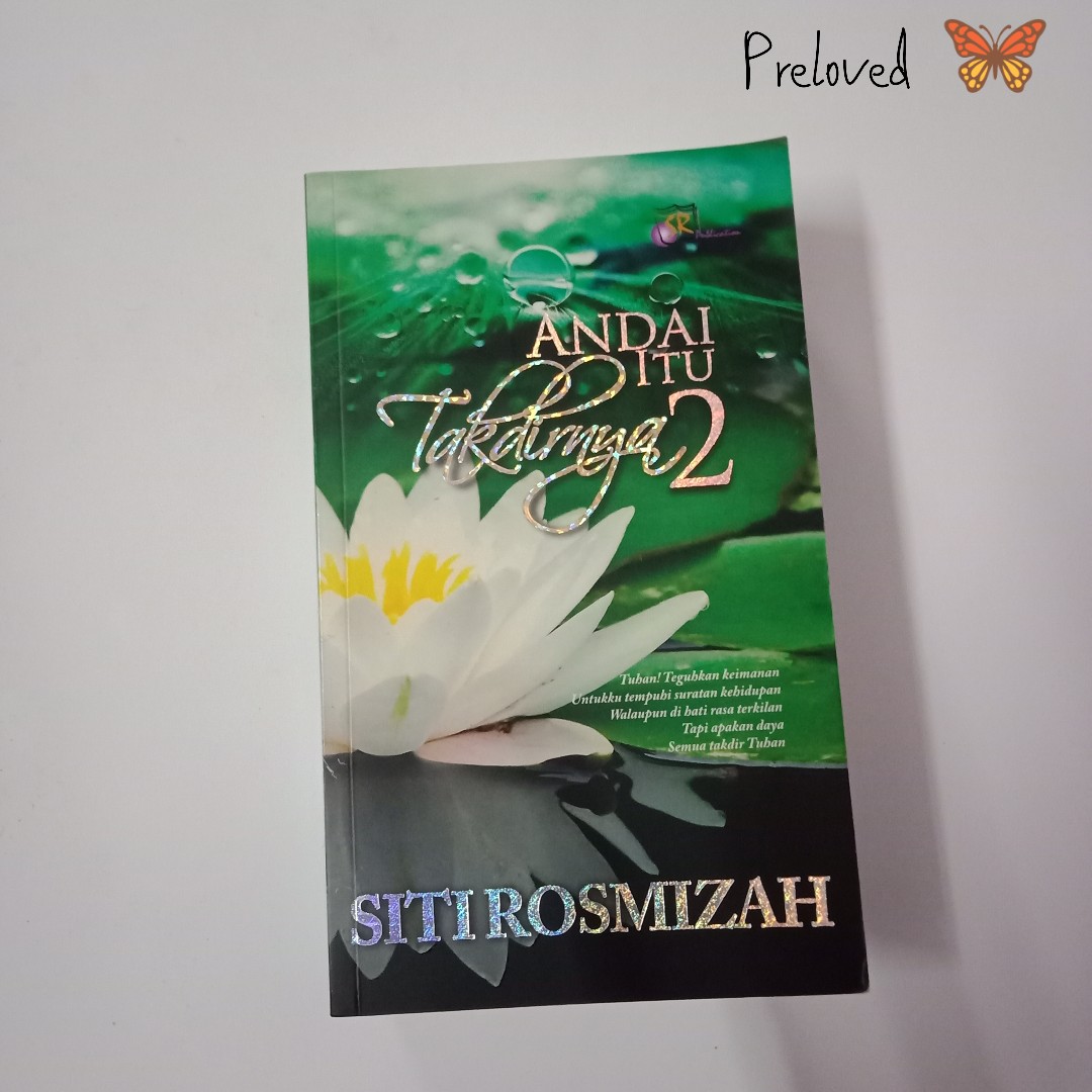 Andai Itu Takdirnya 2 Books Stationery Books On Carousell